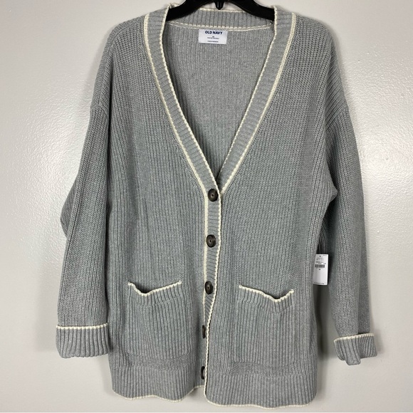 Old Navy relaxed cardi sweater - Picture 2 of 10
